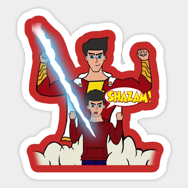 Shazam! Sticker by PaulCag